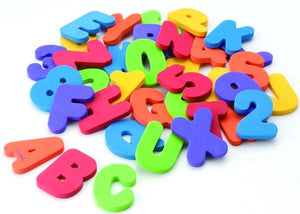 36 pieces (1 set) Alphanumeric Baby Bath Toy