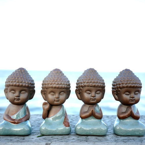 Buddha Statue - Ceramic Decoration