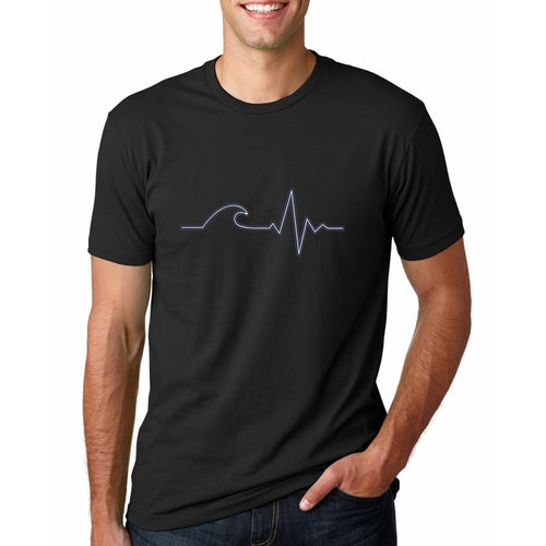 Surfing Electric Pulse - Men T-Shirt