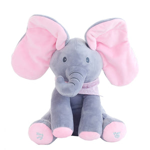 NEW! "Peek A Boo" Elephant Plush Doll
