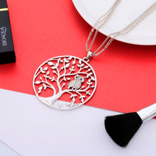 Owl and Tree of Life  Necklace