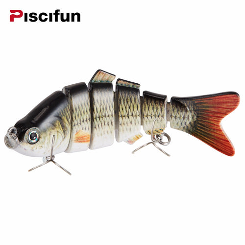Fishing Lure (3D Eyes and 2 hooks)