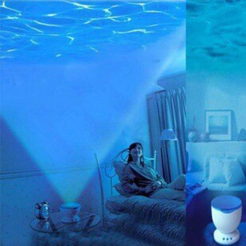 Water Wave Projector with Mini Speaker