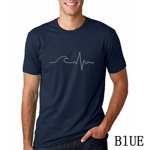 Surfing Electric Pulse - Men T-Shirt